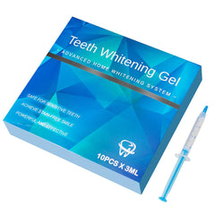 Secure cap on whitening gel syringe