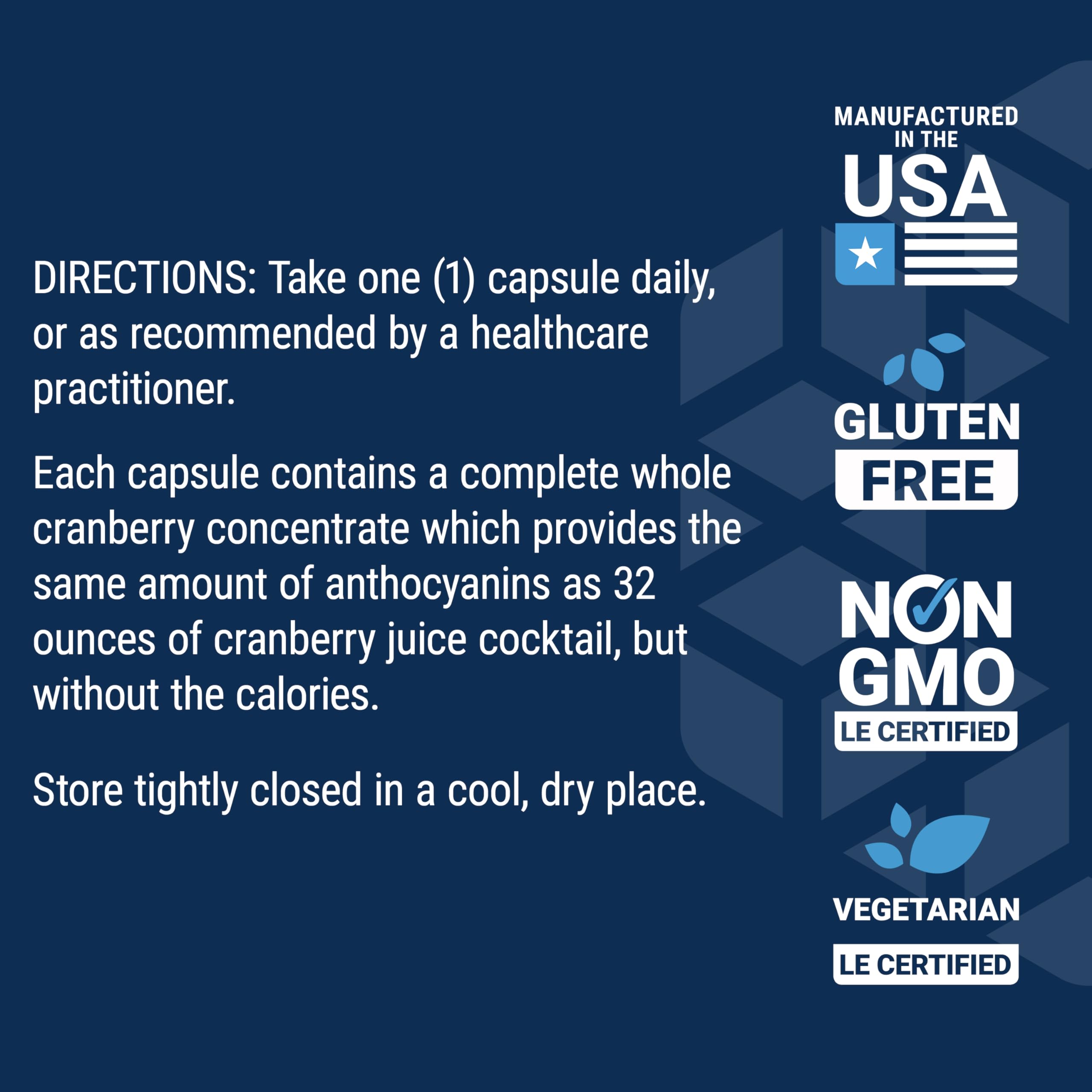 Whole cranberry fruit benefits in Cran-Max