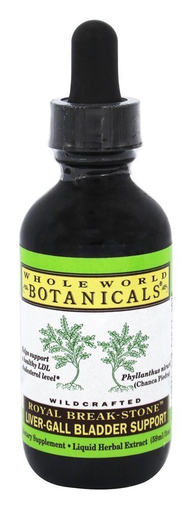 Royal Liver Gallbladder bottle front view, 2 oz