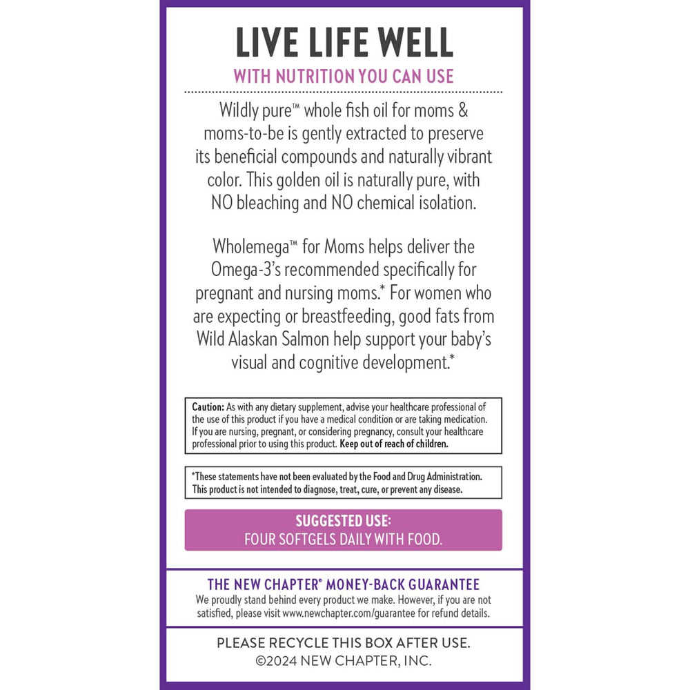 Prenatal and postnatal support for mom and baby