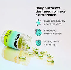 Vegan omega-3 DHA/EPA ingredients in the multivitamin