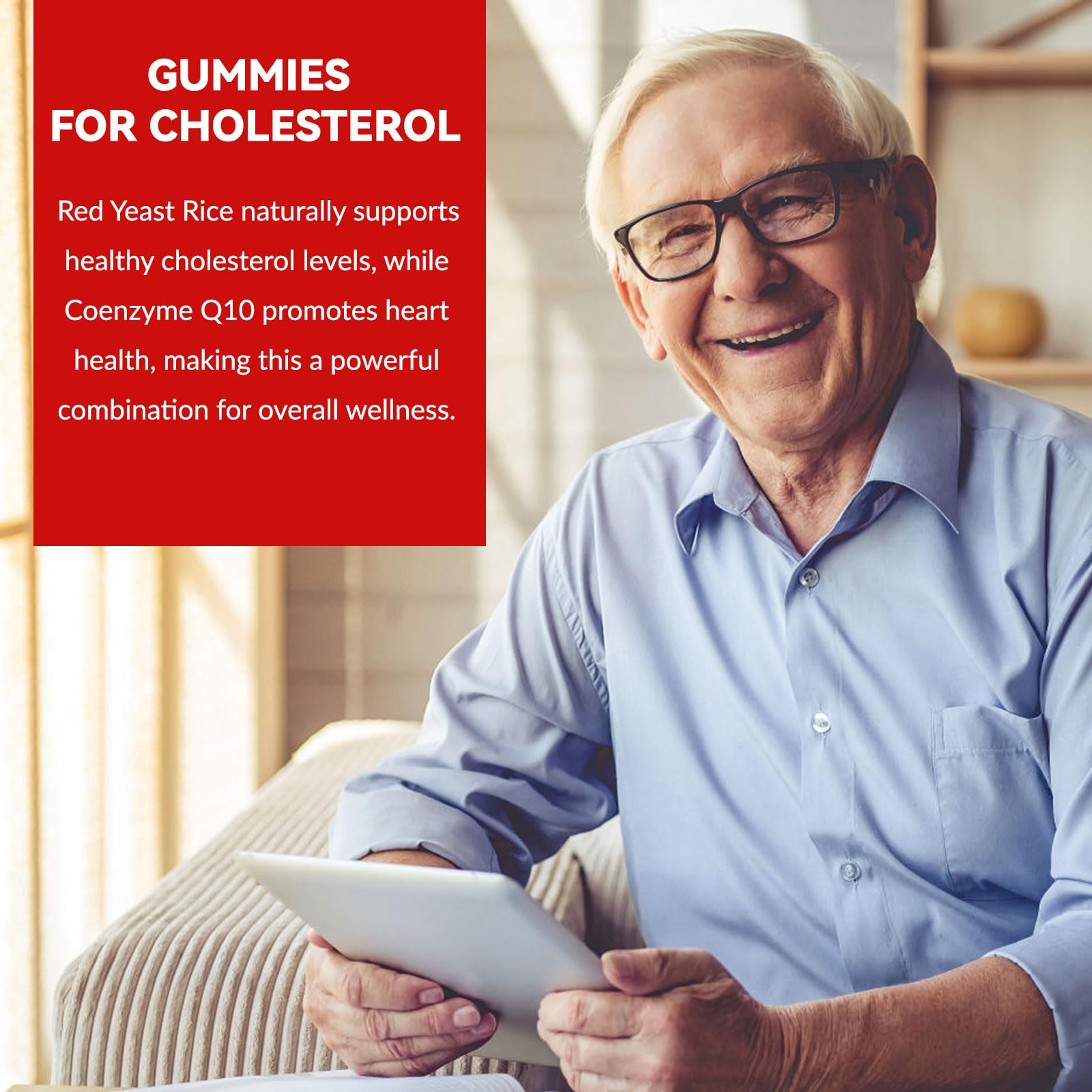 Whoyun Red Yeast Rice Gummies ingredients panel