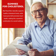 Whoyun Red Yeast Rice Gummies ingredients panel