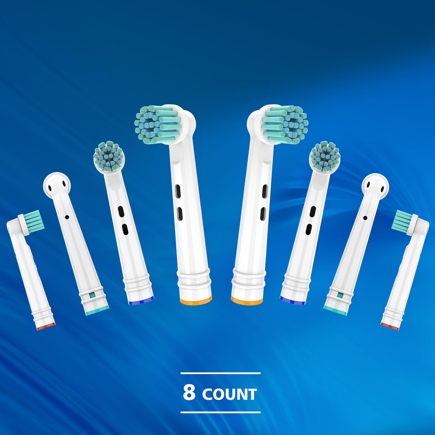 Dense bristles for thorough cleaning