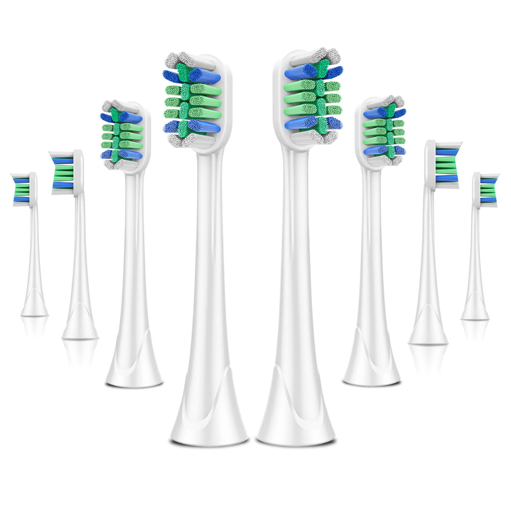 Whupppsi 8pcs replacement brush heads for Philips Sonicare packaging