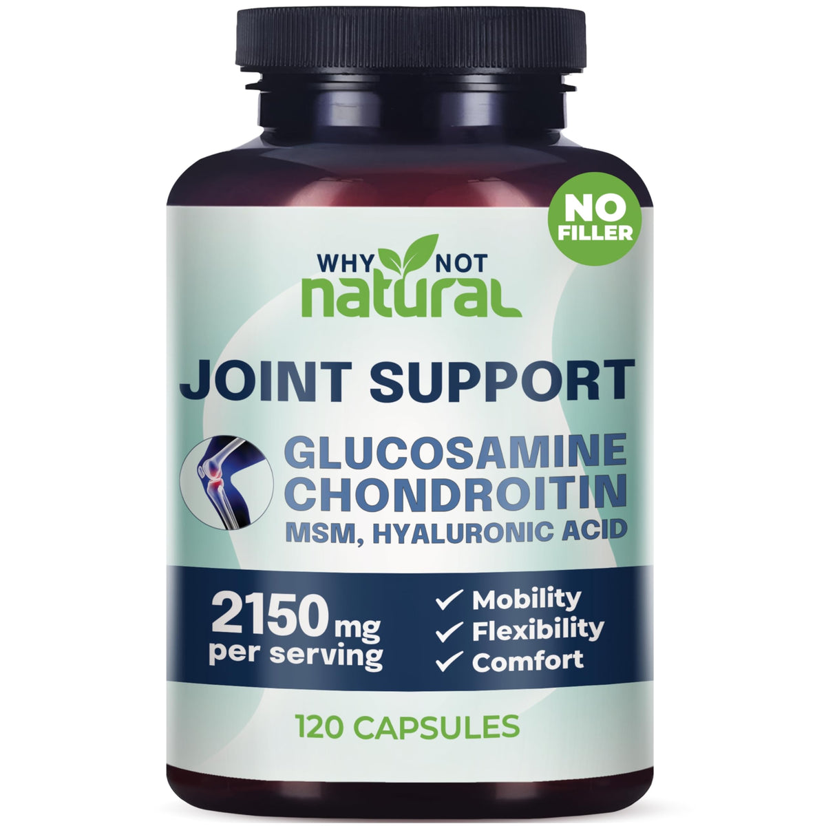 Why Not Natural joint support supplement bottle