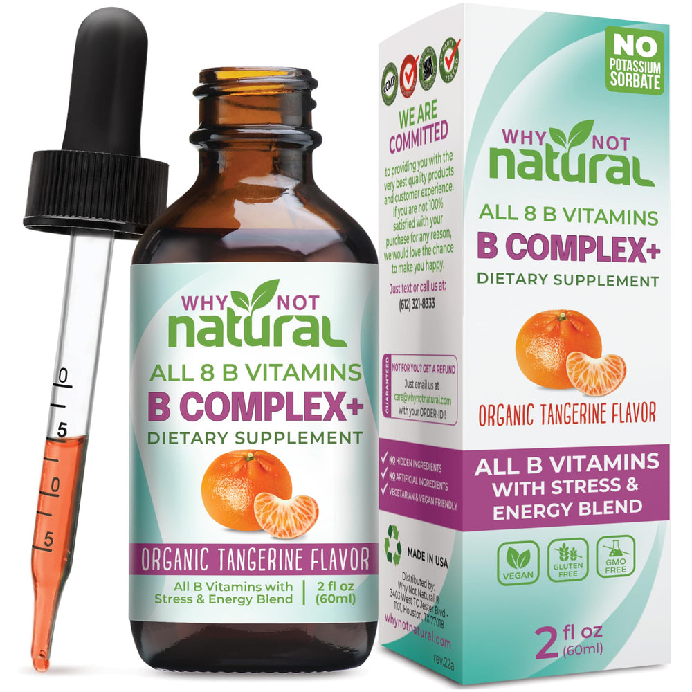Hero image for Why Not Natural Vitamin B Complex Liquid Drops