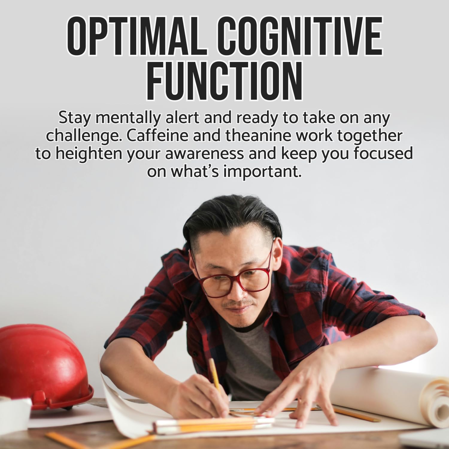 WHYZ caffeine pills serving scoop shows easy dose for busy days.