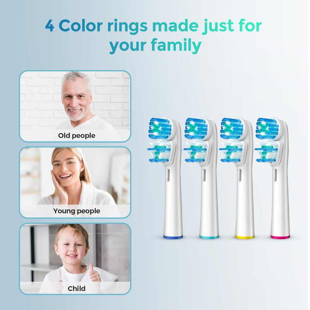 Wide compatibility with Oral-B Pro models including 500/1000/1500/3000/7000/8000/9600