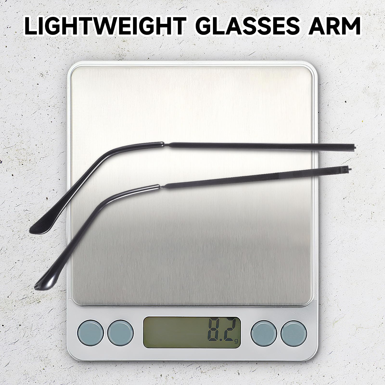 Wide compatibility with sunglasses and reading glasses