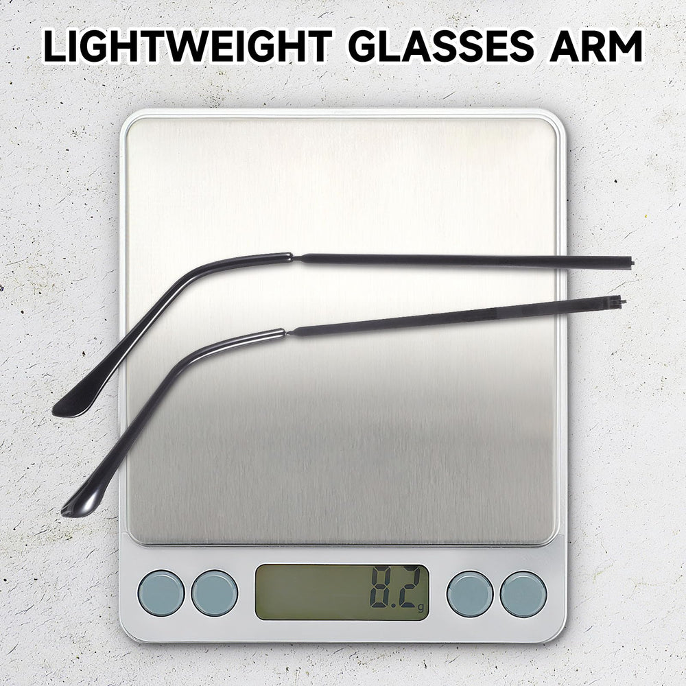 Wide compatibility with sunglasses and reading glasses