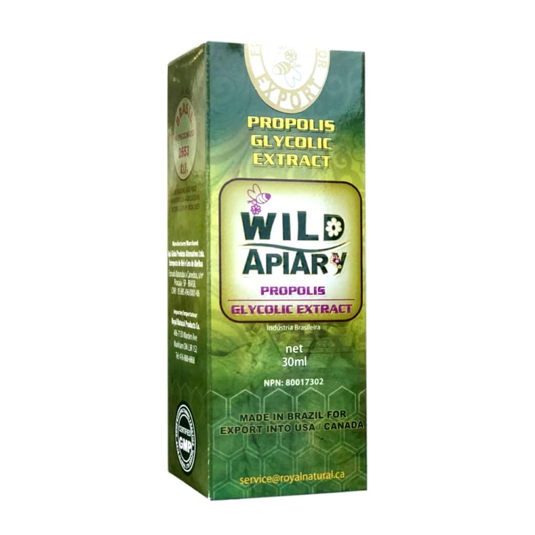 Wild Apiary Brazilian Green Propolis 30ml bottle (glycolic extract)