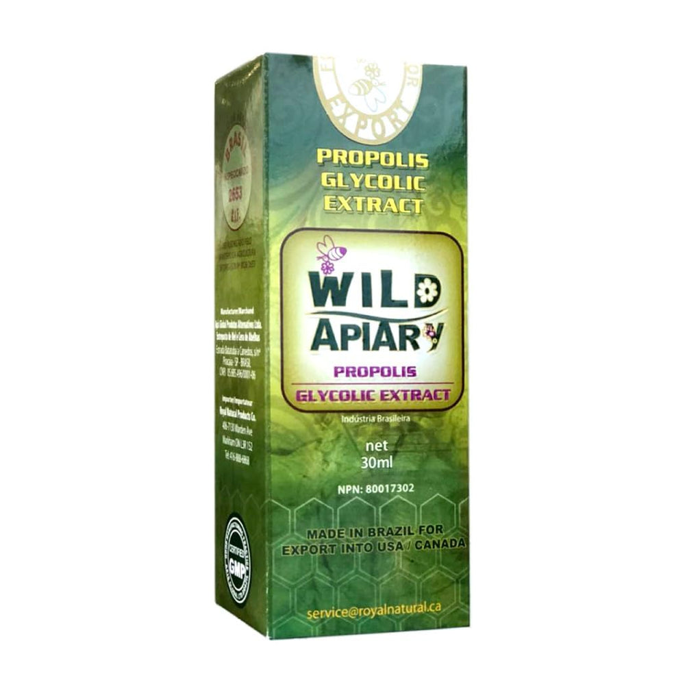 Wild Apiary Brazilian Green Propolis 30ml bottle (glycolic extract)