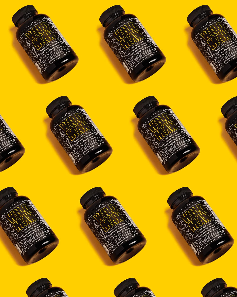 Eco-friendly packaging for Wild Foods Herbal Stack for Man