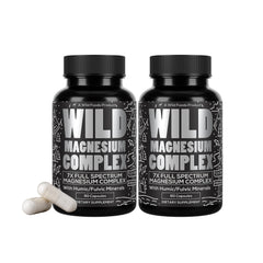 Hero image showing Wild Foods Magnesium Complex 90-capsule pack (Pack of 2)