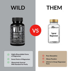 Nutritional information panel on the bottle