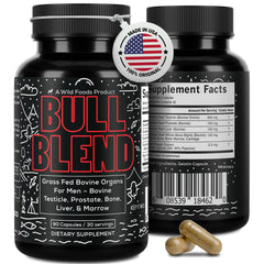 Wild Foods Men's Vitality Formula bottle with capsules