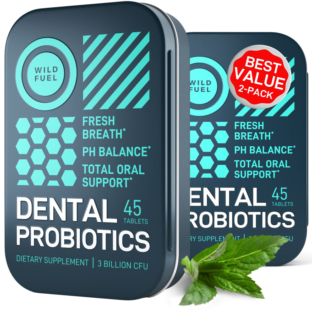WILD FUEL packaging front of Oral Probiotics Mints