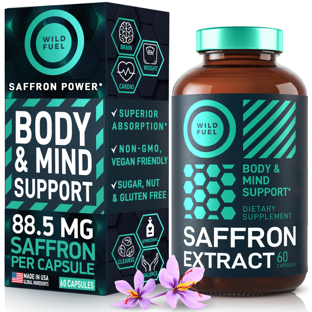 WILD FUEL Saffron Supplements hero image