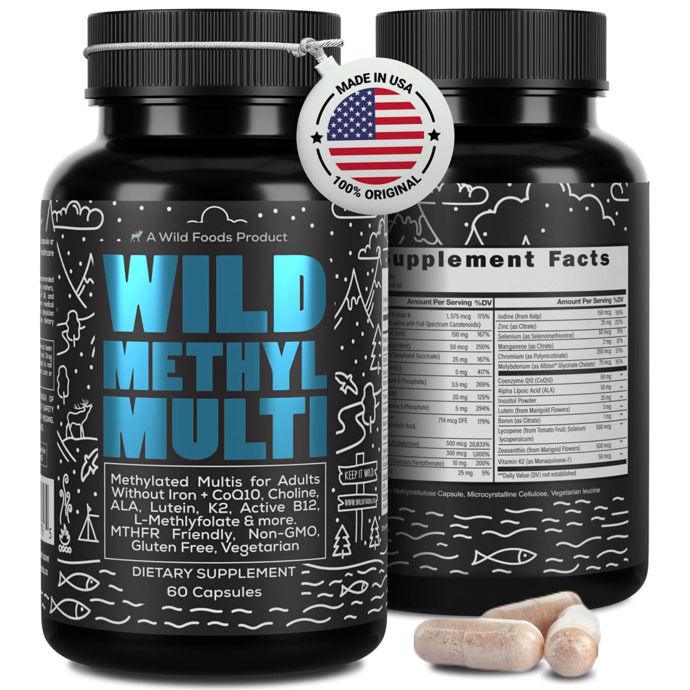 Hero image: Wild Methylated Multivitamin Pack Two