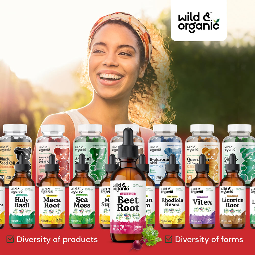 Naturally sweet glycerin-based beet root tincture with no added sugar