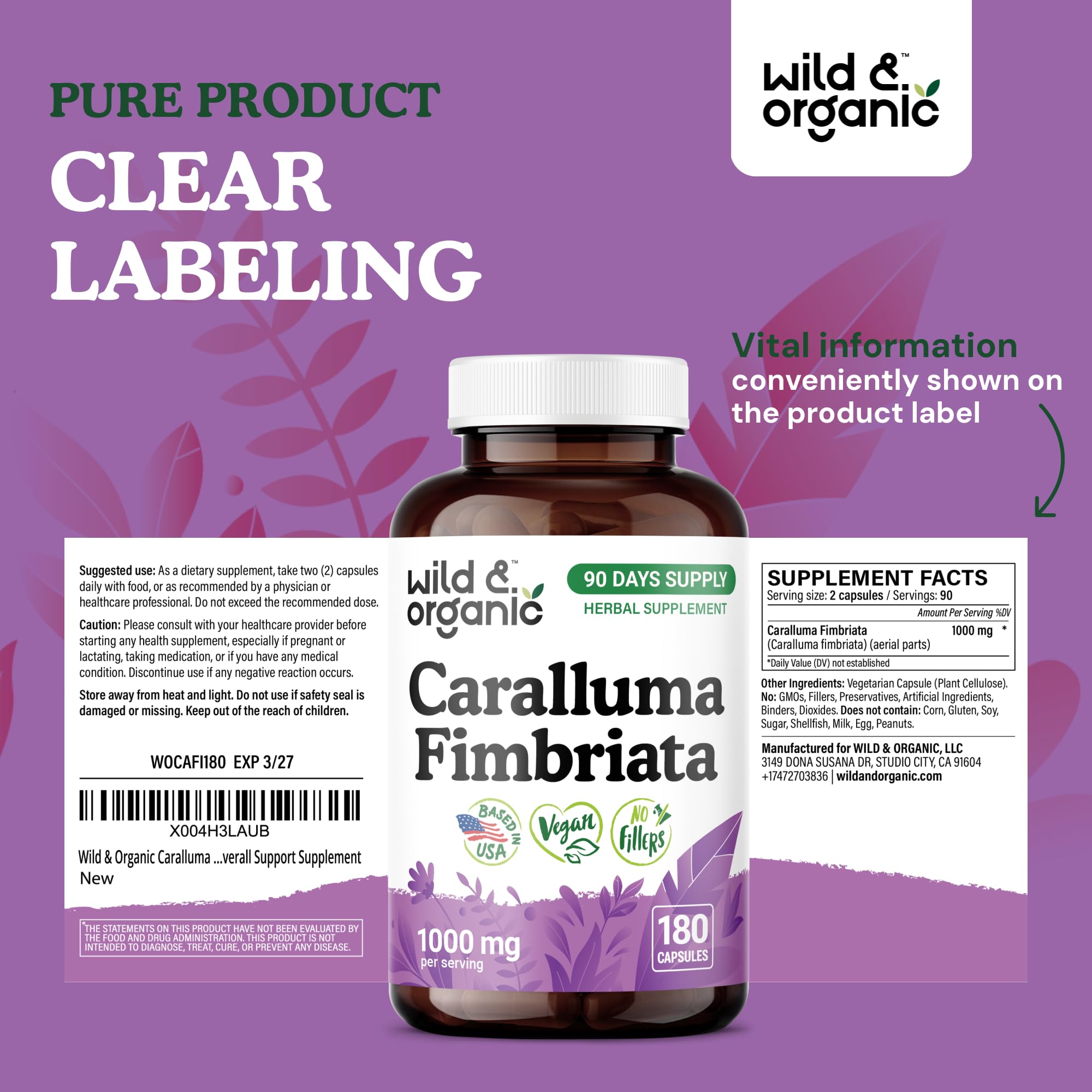 Lifestyle shot of easy-to-take capsules