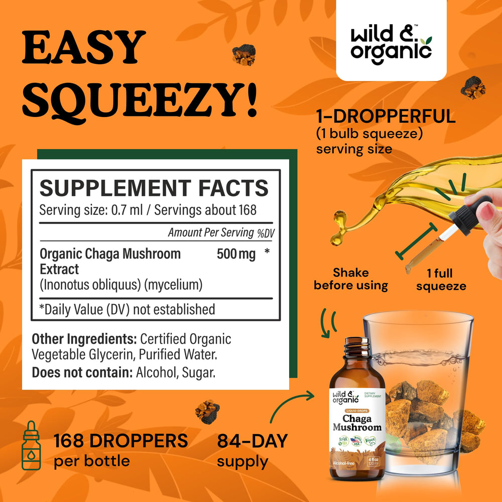 Label showing vegan, sugar-free, alcohol-free tincture ingredients