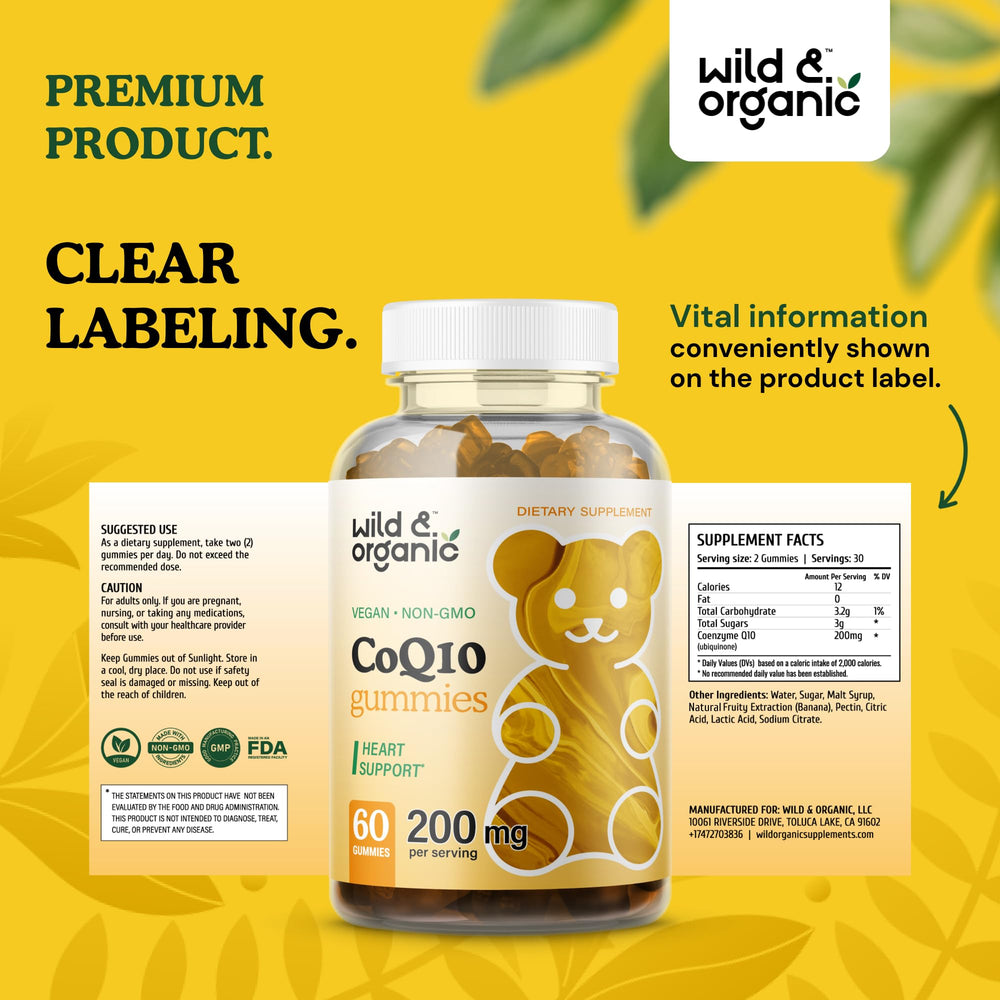 Lifestyle image of a person taking CoQ10 gummies