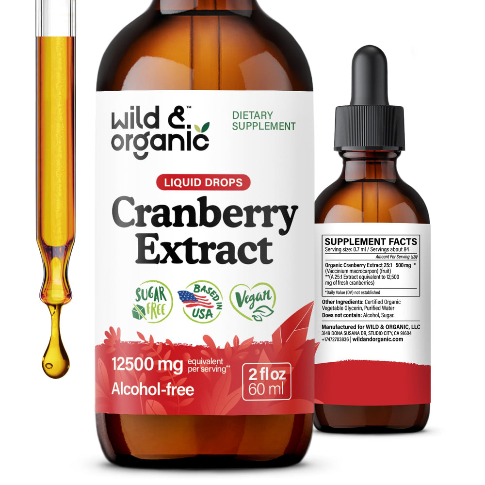 Wild & Organic Cranberry Drops 12,500 mg hero image