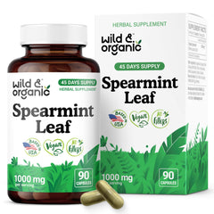 Wild & Organic Spearmint Capsules hero image