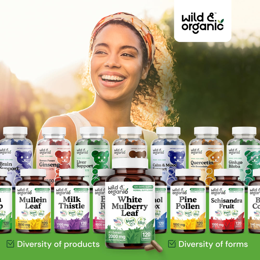 Morus alba leaf powder provides antioxidant support