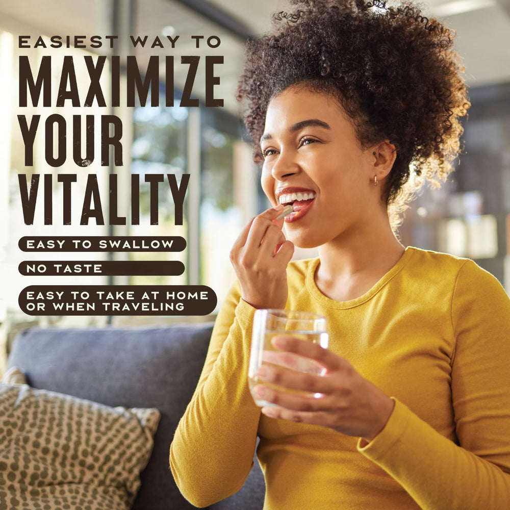 Beef liver capsules for hair, skin and nails