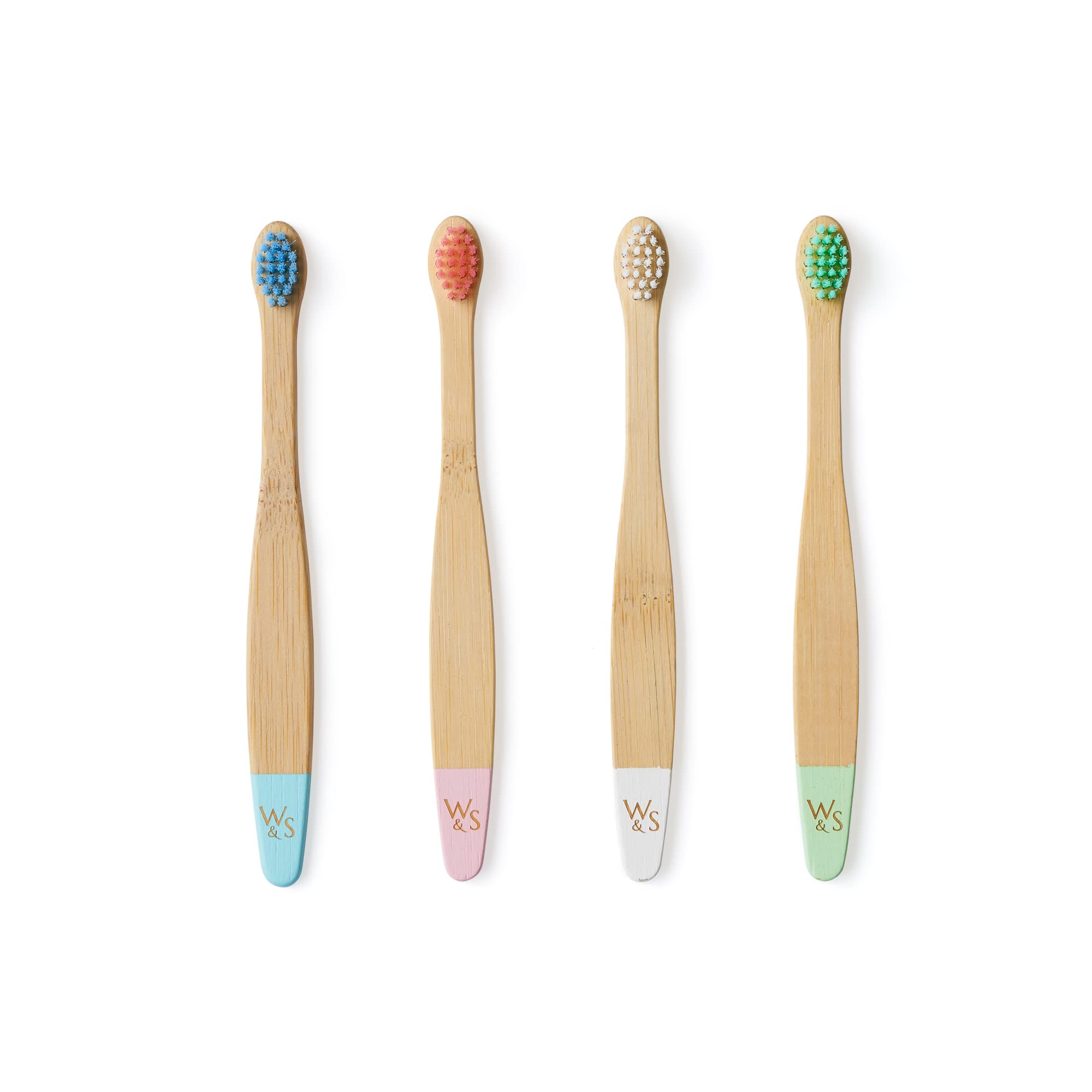 Eco-friendly kraft packaging for Wild & Stone bamboo toothbrushes