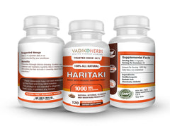 Wildcrafted Haritaki with safety testing and quality assurance