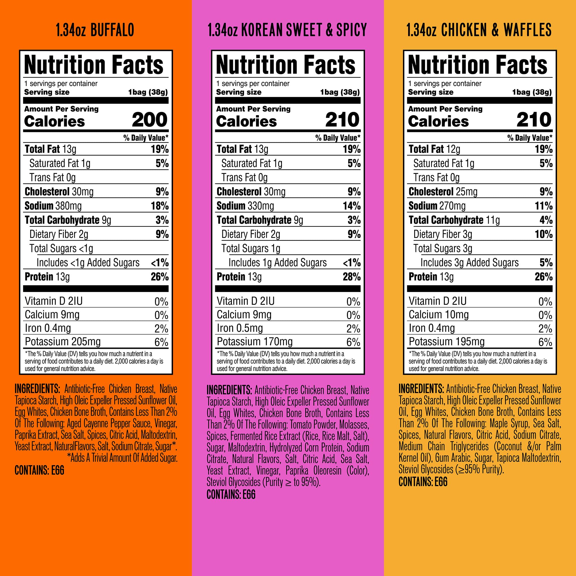 Buffalo flavor WILDE Protein Chips 1.34oz