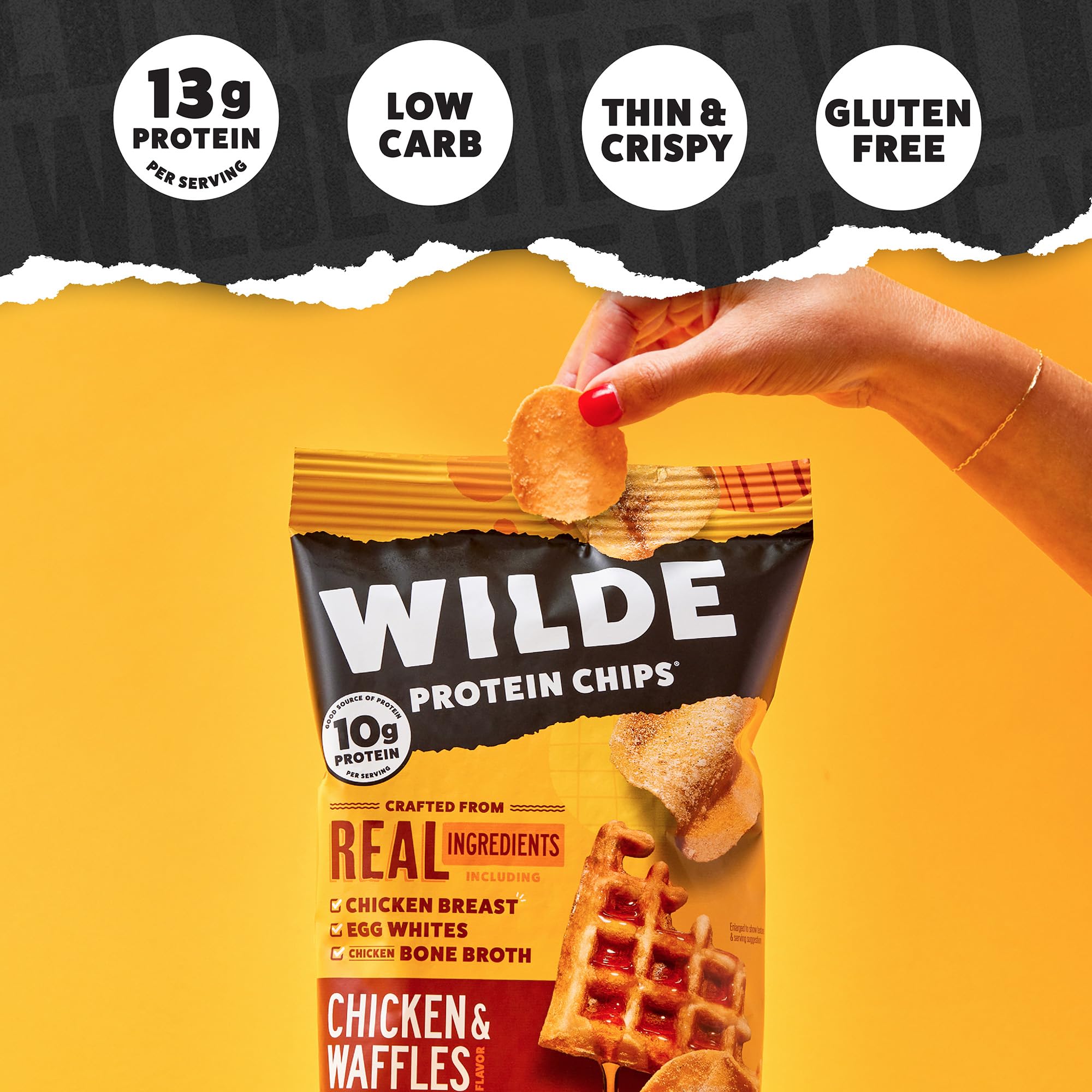 Korean Sweet & Spicy flavor WILDE Protein Chips 1.34oz