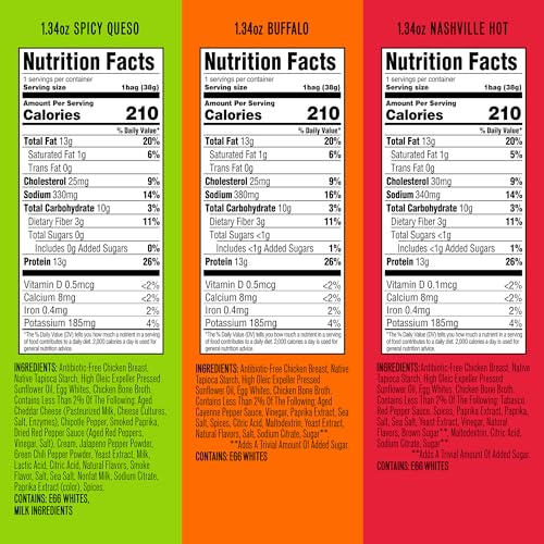 Buffalo flavor chip bag from WILDE Protein Chips