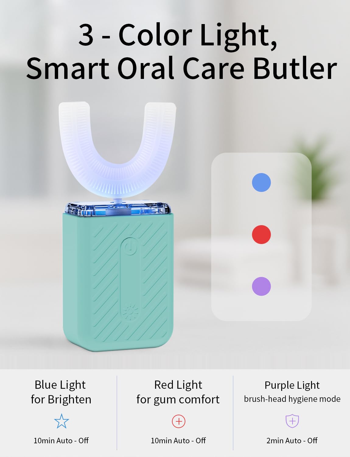 Magnetic charging dock with USB power for the toothbrush