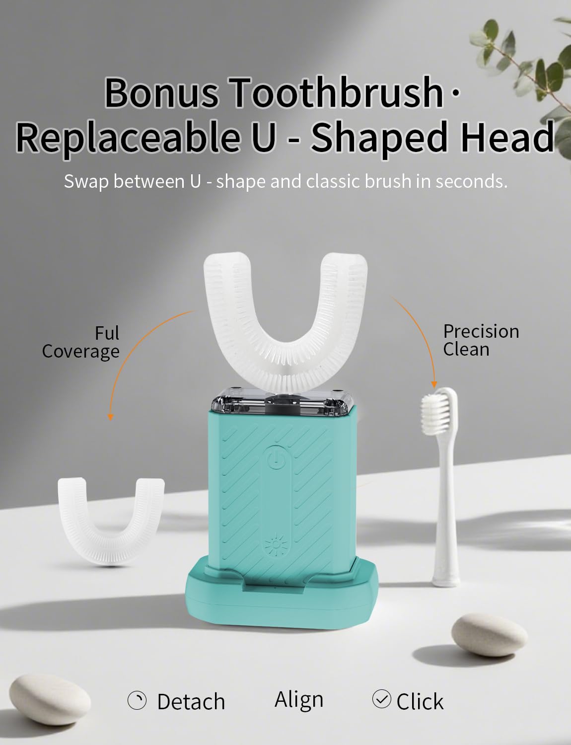 Packaging and included accessories for WILDWELLO toothbrush