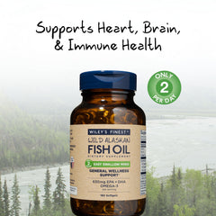 Nutrition label showing 630mg EPA/DHA per serving