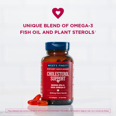 Plant sterols used in Wiley's Finest formula