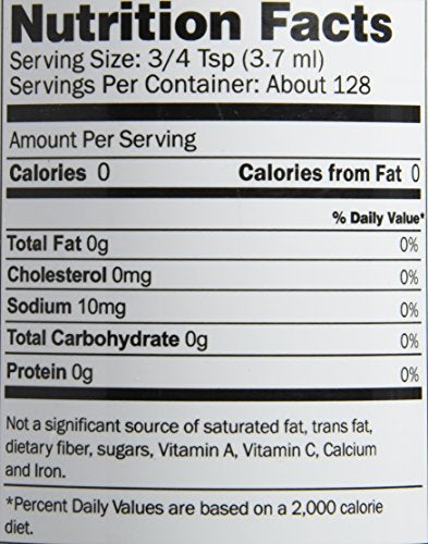 Willard Water CAW liquid bottle label - side view
