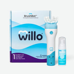 Willo BrushBot Kids U-Shaped Toothbrush front view