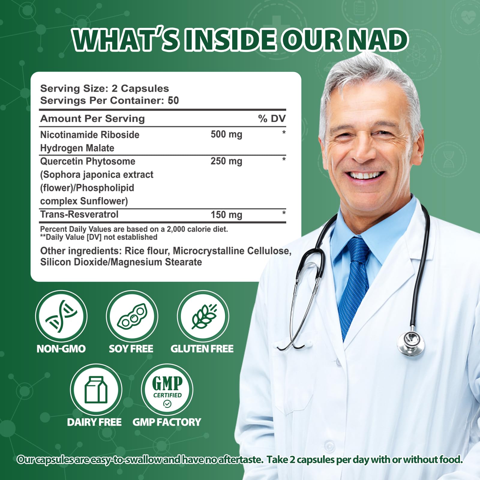 Windboss NAD+ two-piece packaging front view