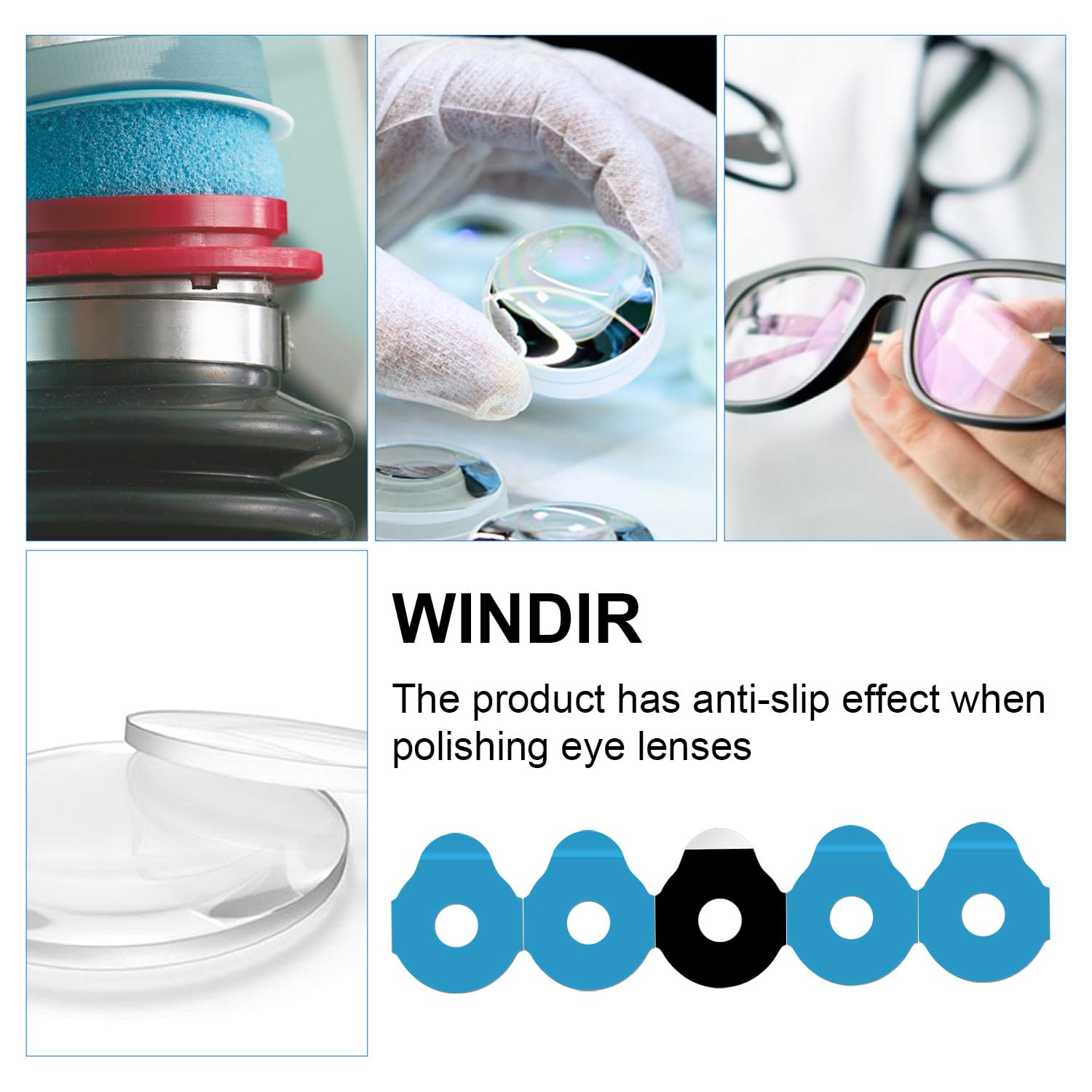 Removal handles on WINDIR anti-slip pads