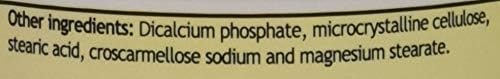 Close-up of dosage directions on Windmill Vitamin B-12 package