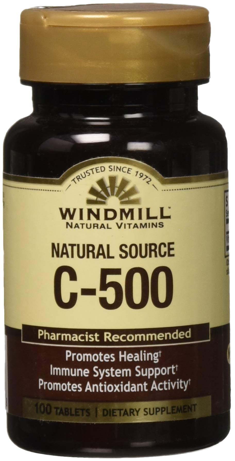 Windmill Vitamin-C 500mg chewable tablet packaging