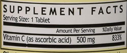 Windmill Vitamin-C 500mg bottle and box