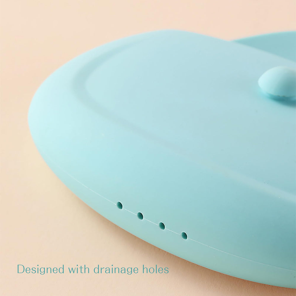 Close-up of food-grade silicone material used in the case