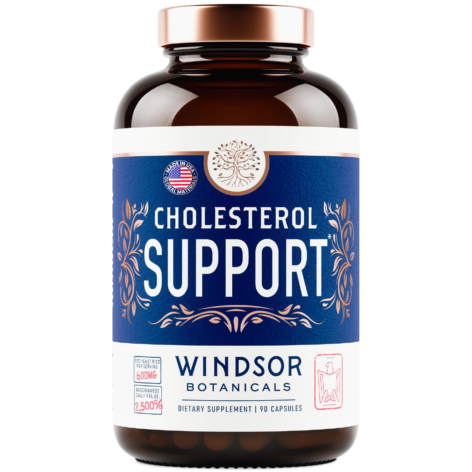 Concept image showing cholesterol health and heart symbol